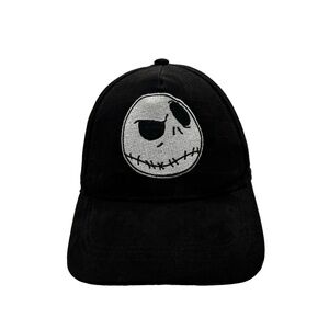 Disney Nightmare Before Christmas Black Dad Hat Adjustable Purple Underbrim